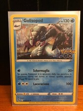 CARTA POKEMON GOLISOPOD 026/078 HOLO POKEMON GO 2022 ITA NUOVA + BUSTINA 