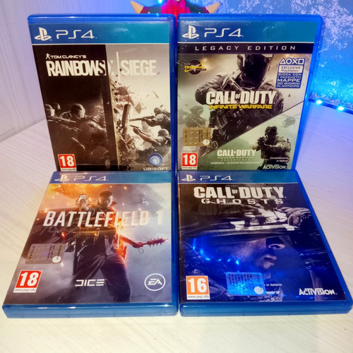 Ps4 call duty rainbowsix - ps4,