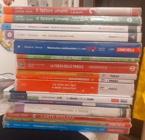 Libri scolastici prima - libri,