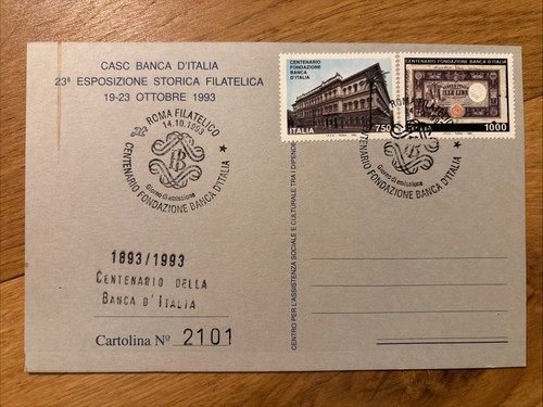 Cartolina numerata centenario - cartolina,