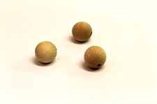 SFERE IN LEGNO CON FORO - diam 3cm - 2 PEZZI - OGGETTO IN LEGNO - DECOUPAGE