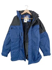 Giacca outdoor uomo K-Way blu