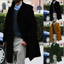 Cappotto lana uomo fibbia