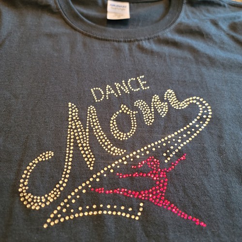 Shirt mamma danza nera - mamma, con