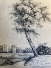 Grande Disegno XIX 1850 Matita