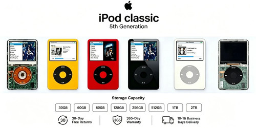 Nuovo apple ipod classic video - apple,