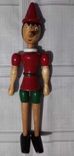 Splendido Pinocchio in legno