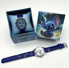 MINISO Disney Stitch Cartoon  Orologio Watch Fashion Cartoon Blue Bambino Unixes