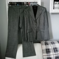 Completo giacca pantalone donna Marca Pennyblack TG 42 Misto lana grigio tailleu