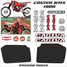  CAGIVA  WMX 125 1986 Adesivi