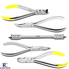 Kit pinze per strumenti odontoiatrici ortodontiche taglierine per filo rigido pinze piegatrici TC