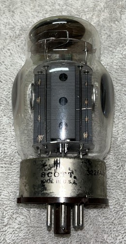 Tungsol scott label - tungsol, hh