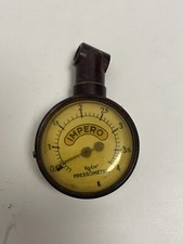 PRESSOMETRO IMPERO VINTAGE BACHELITE MISURA PRESSIONE WWI AUTO EPOCA MOTO 