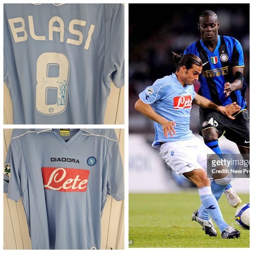 Maglia napoli blasi 2008 2009 - blasi,