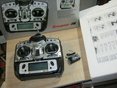 Trasmettitore graupner 12 - trasmettitore,