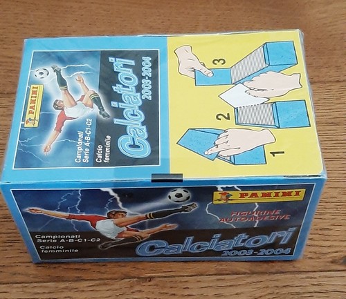 Box figurine panini calciatori - panini,