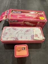 Barbie Mattel Dream Furniture Collection Letto E Comodino Bed 1982