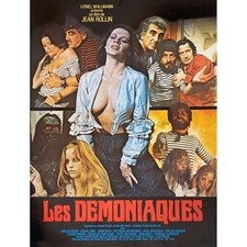 THE DEMONIACS French Herald/Trade Ad 4p - 9x12 in. - 1974 - Jean Rollin, Joelle