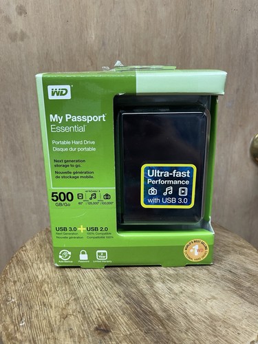 Passport essential 500 - wd, my