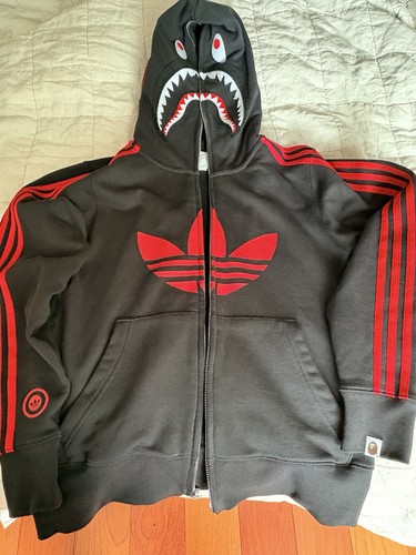 Adidas bape shark hoodie - adidas,