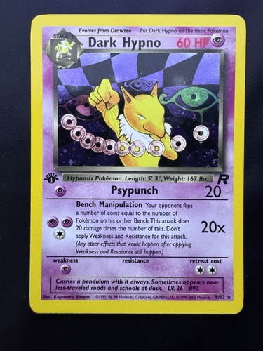 Pokémon card english dark - pokémon,