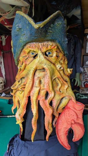 Maschera gomma davy jones - maschera,