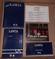 Portadocumenti Lancia Delta HF Turbo GT Libretto Assistenza Service Fiat 1988