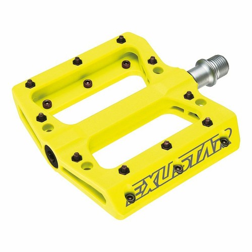 Pedali flat exustar pb71 yl - pedali,