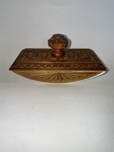 Antique ornate hand carved - hand,