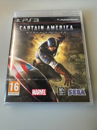 Ps3 captain america - america:, super