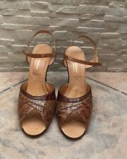 sandali pitone Vintage