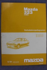 Mazda 323 4WD Schema Cablaggio