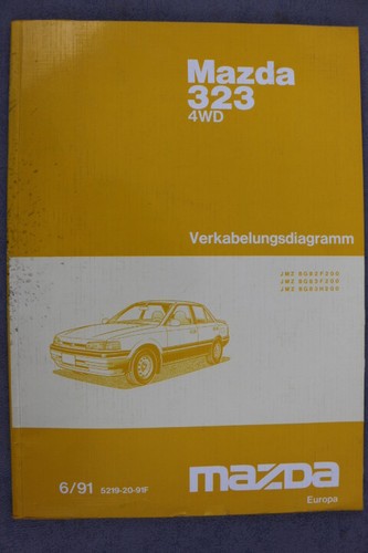 Mazda 323 4wd - 323, schema
