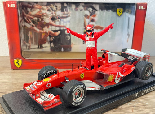 Hot wheels ferrari f2004 - hot,