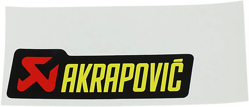 Akrapovic hst12al sticker - akrapovic,