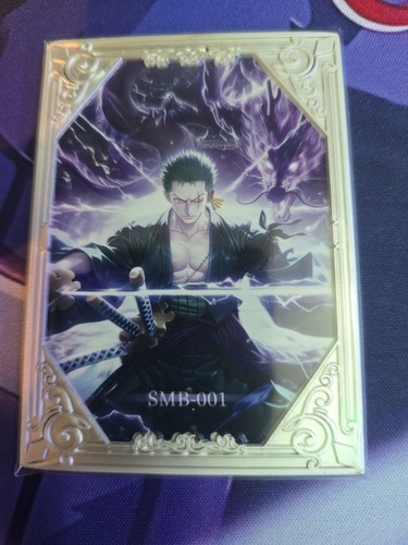 Zoro one piece ccg - metal, card