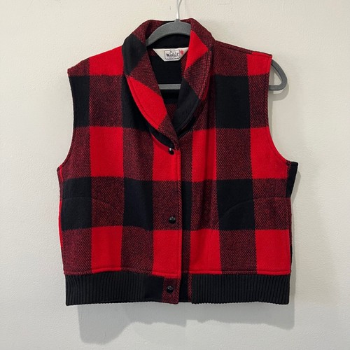 Gilet vintage woolrich misto - gilet,