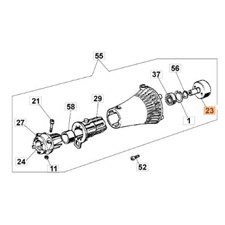 EFCO CAMPANA FRIZIONE PER
