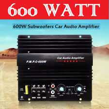 POTENTE AMPLIFICATORE AUTO 600WATT 2-1 CANALI/MONO 230WATT RMS CASSE SUBWOOFER