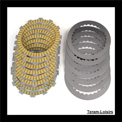 Kit disques garnis - +, lisses