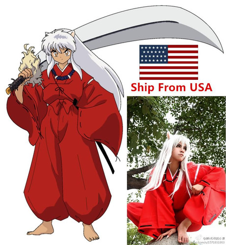 Inuyasha half demon - inuyasha, red