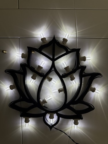 Fiore loto lampada - di,