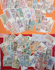 LOTTO DI 95 BANCONOTE DA TUTTO