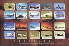 SINGAPORE 2003 SERIE AEREI