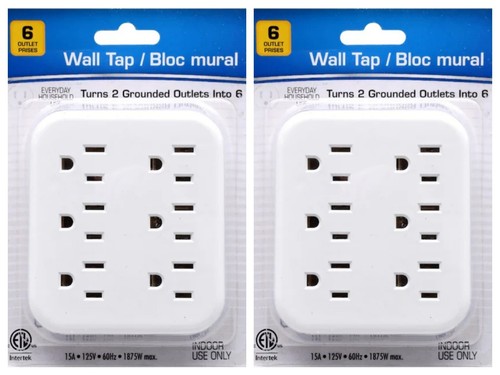 Adattatore presa muro 6 - adattatore,