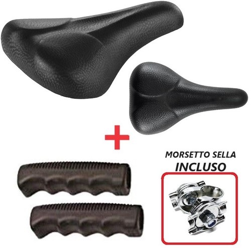 Sella manopole nere - nere,
