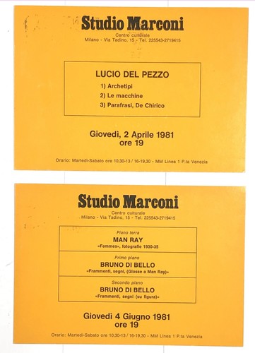 Lucio del pezzo man ray - lucio, 2
