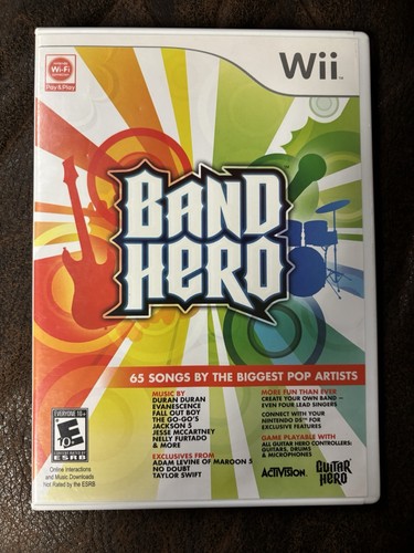 Band hero - hero, (nintendo