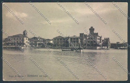 Brescia sirmione cartolina - sirmione,