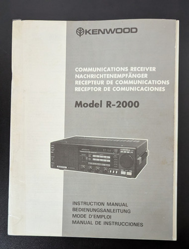 Kenwood 2000 ricevitore - kenwood, r-2000
